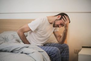 Child sleeping comfortably on hypoallergenic bedding